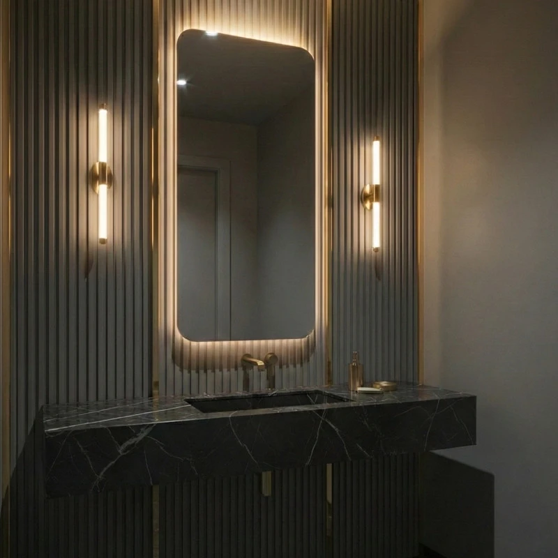 Profil U auriu lucios inox 20 X 9 X 2700 mm