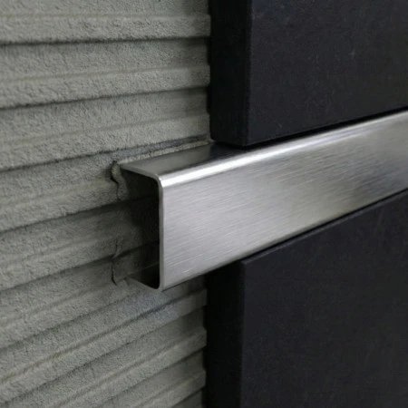 Profil U inox 15 x 9 mm crom mat (satinat) 2.7 m
