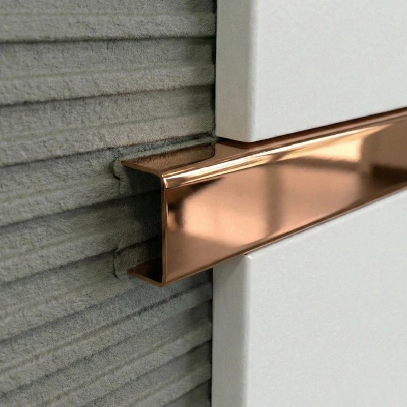 Profil U cupru lucios 15x9x2700 mm - brau inox fainata