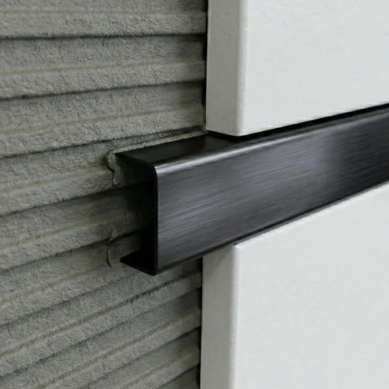 Profil U negru mat 15x9x2700 mm - brau inox fainata