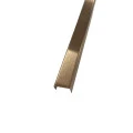 Profil U cupru satinat 15x9x2700 mm - brau inox fainata