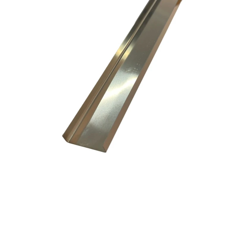 Profil U, inox, cupru oglinda 30x9x2700 mm