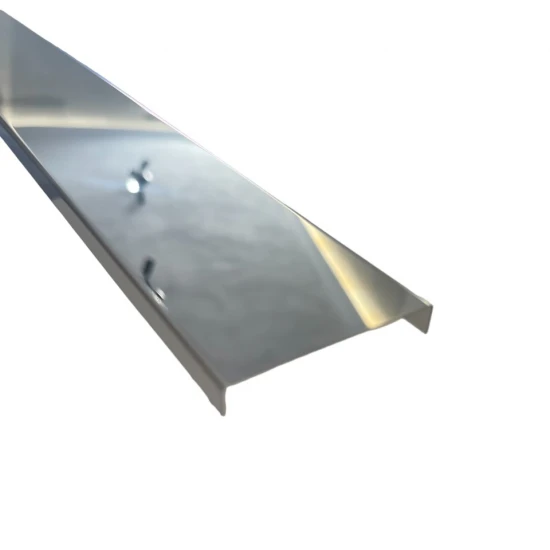 Profil U, inox, crom lucios 50x9x2700 mm