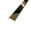 Profil U, inox, auriu lucios 30x9x2700 mm