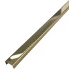 Profil U inox 15 x 9 mm auriu lucios 2.7 m