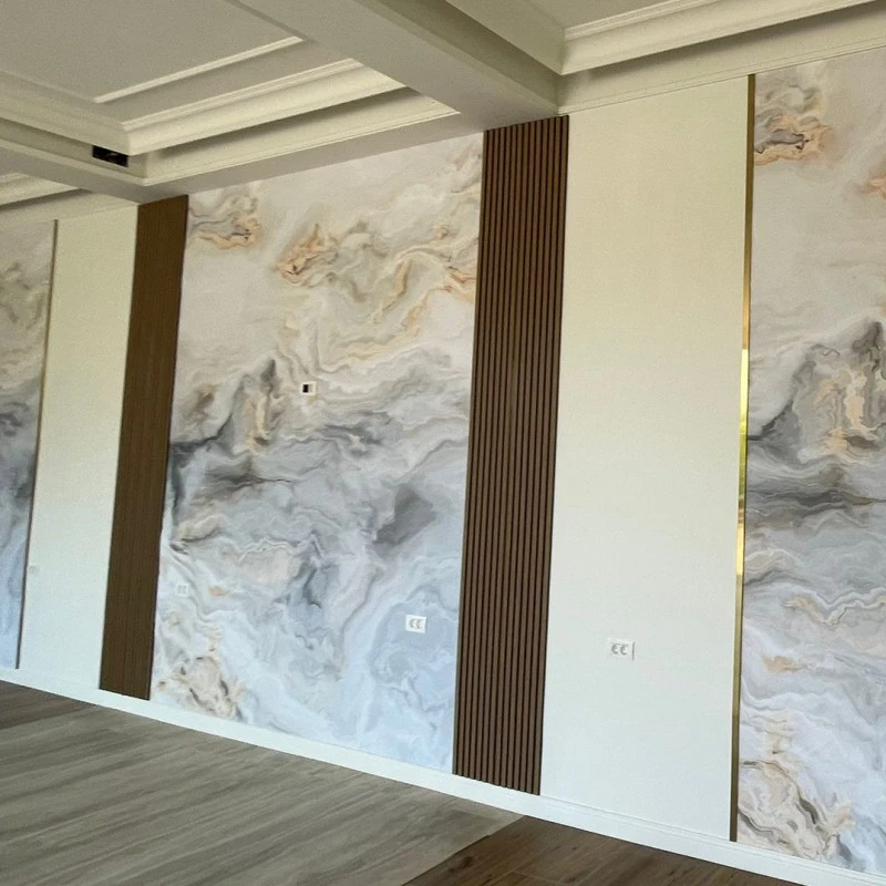 Profil U decorativ, inox, auriu brushed 30x9x2700 mm