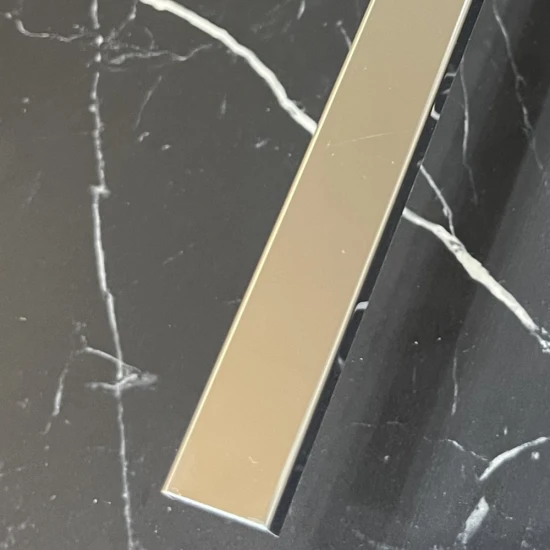 Profil U crom lucios inox 20 x 9 x 2700 mm