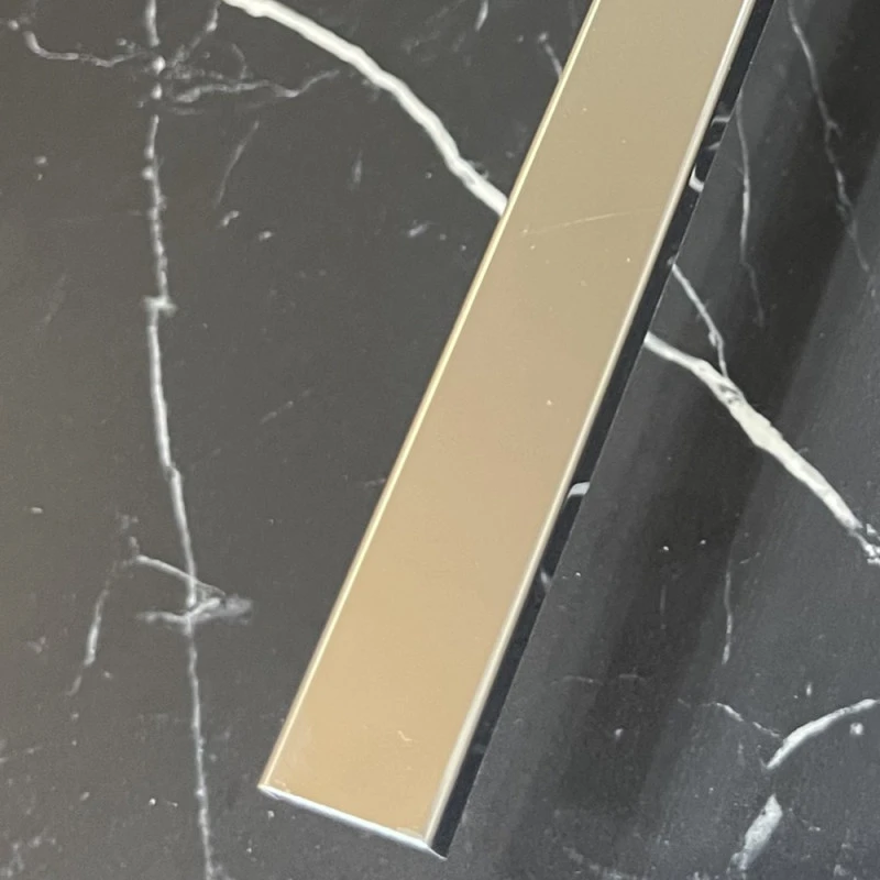 Profil U crom lucios inox 20 x 9 x 2700 mm