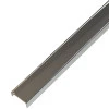 Profil U inox 20 x 9 mm crom lucios 2.7 m