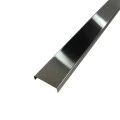 Profil U decorativ, inox, crom brushed 30x9x2700 mm
