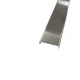 Profil U decorativ, inox, crom brushed 30x9x2700 mm