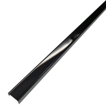 Profil U inox 15 x 9 mm negru lucios 2.7 m