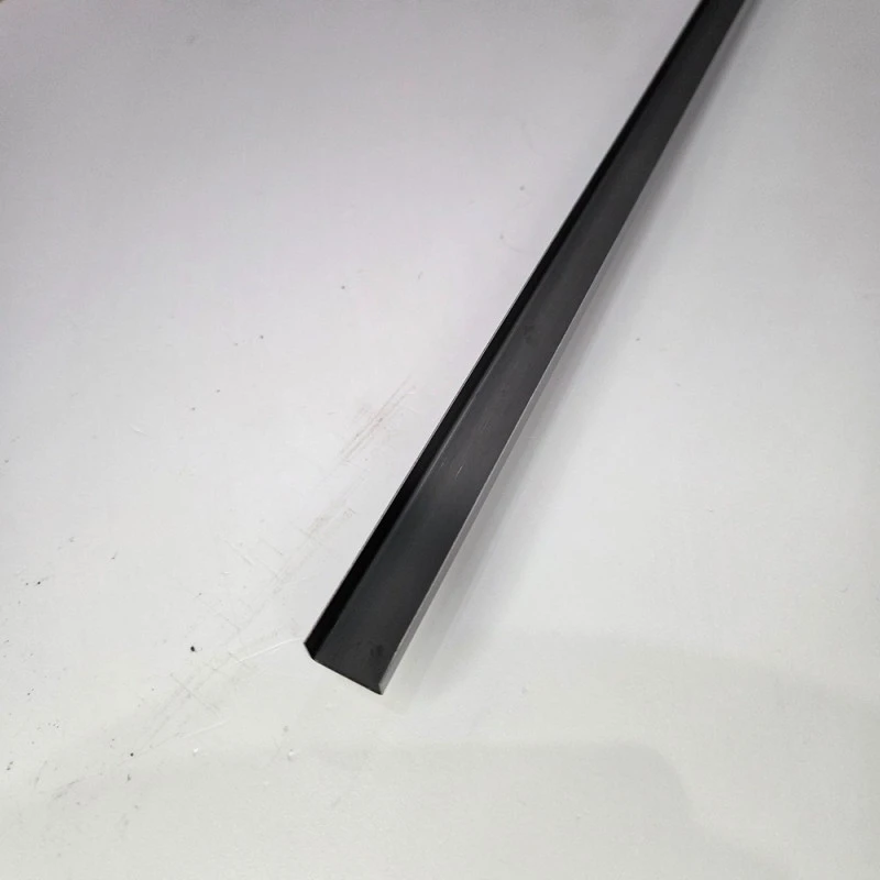 Profil U negru lucios 15x9x2700 mm - brau inox fainata