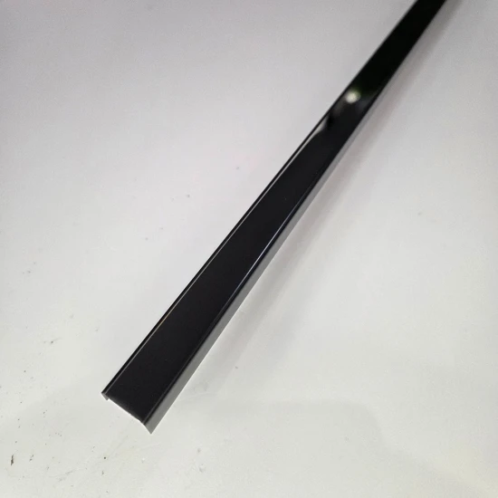 Profil U negru lucios 15x9x2700 mm - brau inox fainata