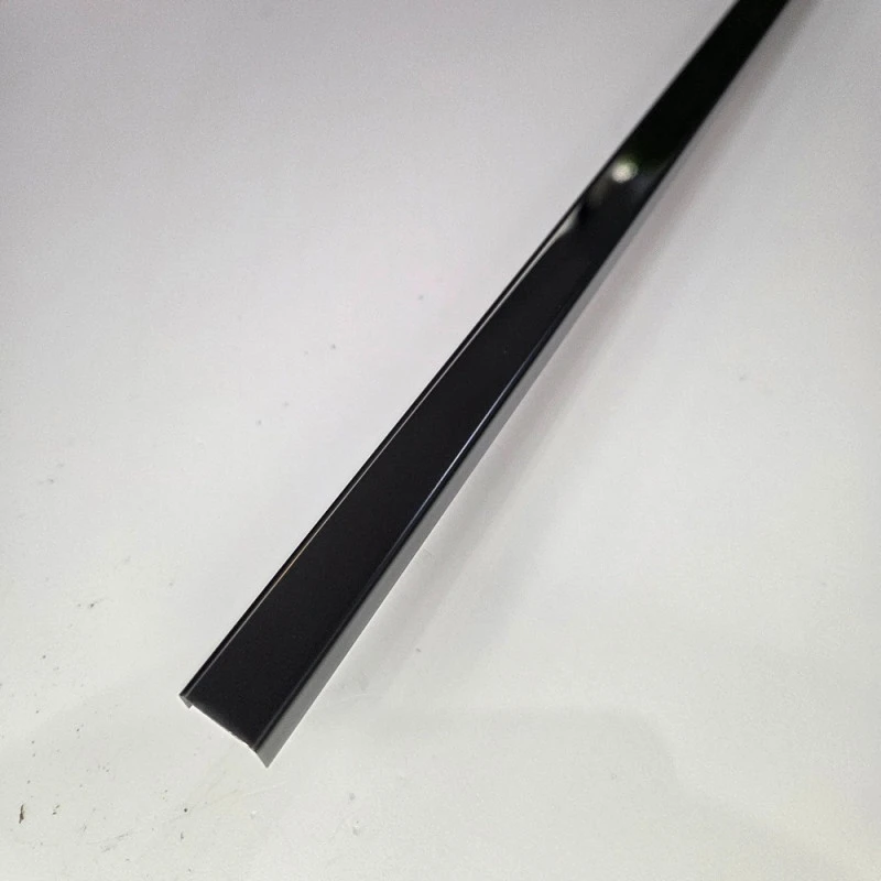 Profil U negru lucios 15x9x2700 mm - brau inox fainata