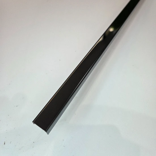 Profil U negru lucios 15x9x2700 mm - brau inox fainata