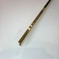Profil tip U inox auriu periat / mat 20 x 9 x 2700 mm - brau faianta