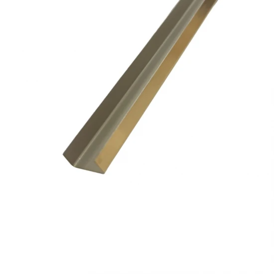 Profil U auriu mat (satinat) inox 15 x 9 x 2700 mm