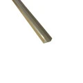 Profil U auriu mat (satinat) inox 15 x 9 x 2700 mm