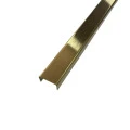 Profil U auriu mat (satinat) inox 15 x 9 x 2700 mm