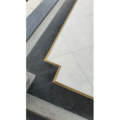 Profil U inox 20 x 9 mm auriu mat (satinat) 2.7 m