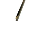 Profil U auriu lucios inox 15 x 9 x 2700 mm