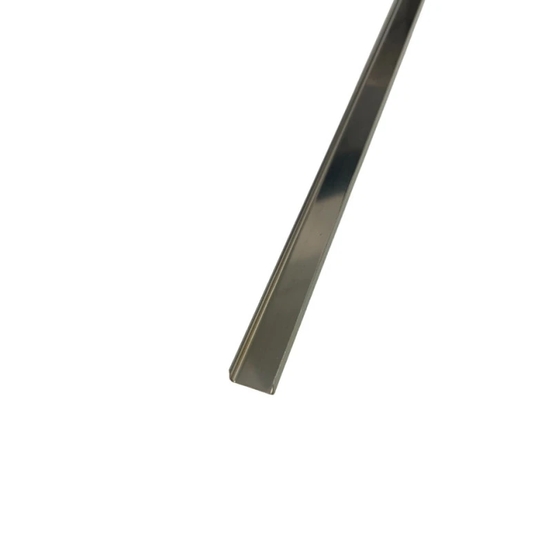 Profil U auriu lucios inox 15 x 9 x 2700 mm