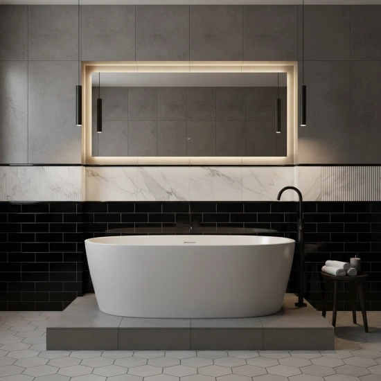 Profil U negru lucios 15x9x2700 mm - brau inox fainata