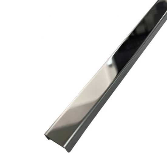 Profil U inox 15x9x2700 mm crom lucios