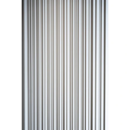 Panou decorativ Aria WP005 polimer rigid 25 x 1.9 x 270 cm ondulat alb mat vopsibil Mardom