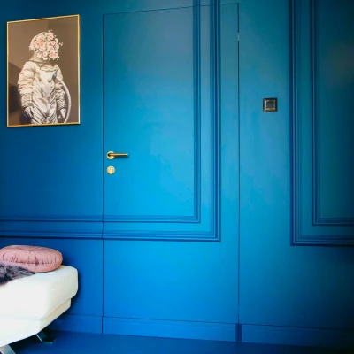 Plinta decorativa 6x1.3x200 cm, polimer dur, alba, vopsibila, Mardom MD027, minimalist MARDOM DECOR