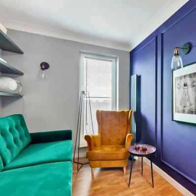 Plinta decorativa 11.7x1.4x200 cm, polimer rigid, alba, vopsibila, Mardom MD358 MARDOM DECOR