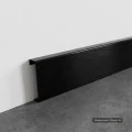 Plinta inox negru lucios 80 X 20 X 2700 mm | P8020NO