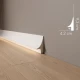 Plinta decorativa LED QL007 9.3 X 4 X 200 cm | Plinta moderna & minimalista