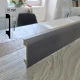 Plinta decorativa Brushed Gray WP10 14x79x2000 mm din Polimer Dur
