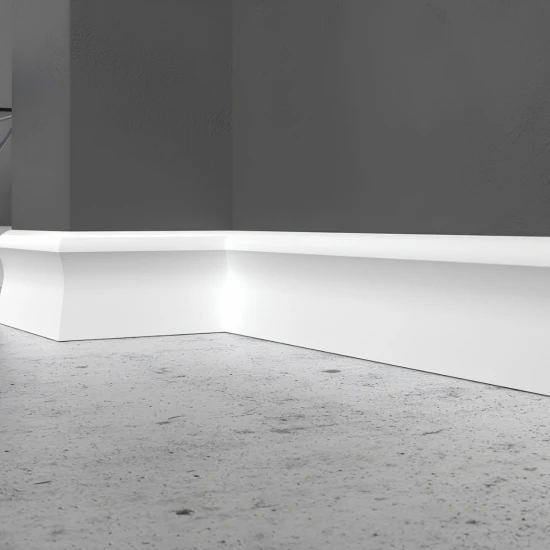 Plinta decorativa 12.8x1.8x200 cm Duropolimer QS003 Mardom Decor