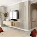 Plinta duropolimer MD009 10x1.7x200 cm, moderna, alba, vopsibila