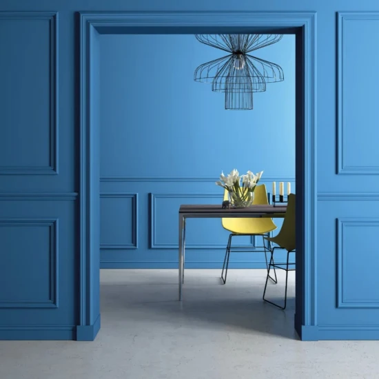 Plinta duropolimer MD009 10x1.7x200 cm, moderna, alba, vopsibila