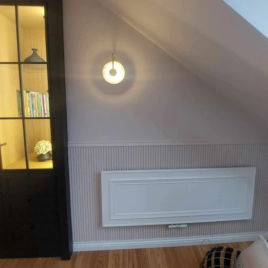 Plinta decorativa MD018 8x1.3x200 cm, duropolimer, clasica