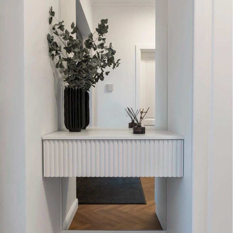 Plinta decorativa MD018 8x1.3x200 cm, duropolimer, clasica