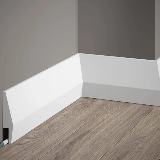 Plinta duropolimer MD016 10x2.3x200 cm, lata, moderna