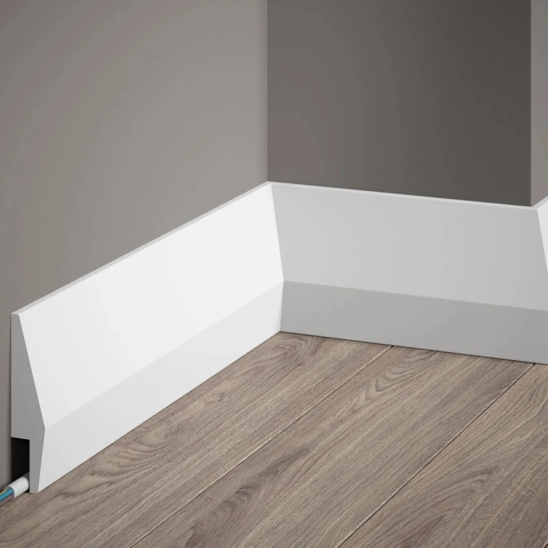 Plinta duropolimer MD016 10x2.3x200 cm, lata, moderna