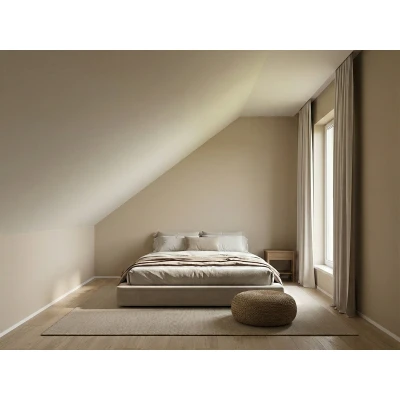 Plintă multifuncțională MD011 polimer rigid alb 4x1x200 cm MARDOM DECOR