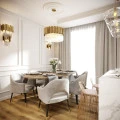 Plinta decorativa 12x1.5x200 cm, polimer dur, alba, vopsibila, Mardom MD095, eleganta
