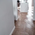 Plinta decorativa 12x1.5x200 cm, polimer dur, alba, vopsibila, Mardom MD095, eleganta