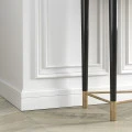 Plinta decorativa 10.8x1.6x200 cm, polimer rigid, alba, vopsibila, Mardom MD356, moderna