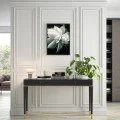 Plinta decorativa 10.8x1.6x200 cm, polimer rigid, alba, vopsibila, Mardom MD356, moderna