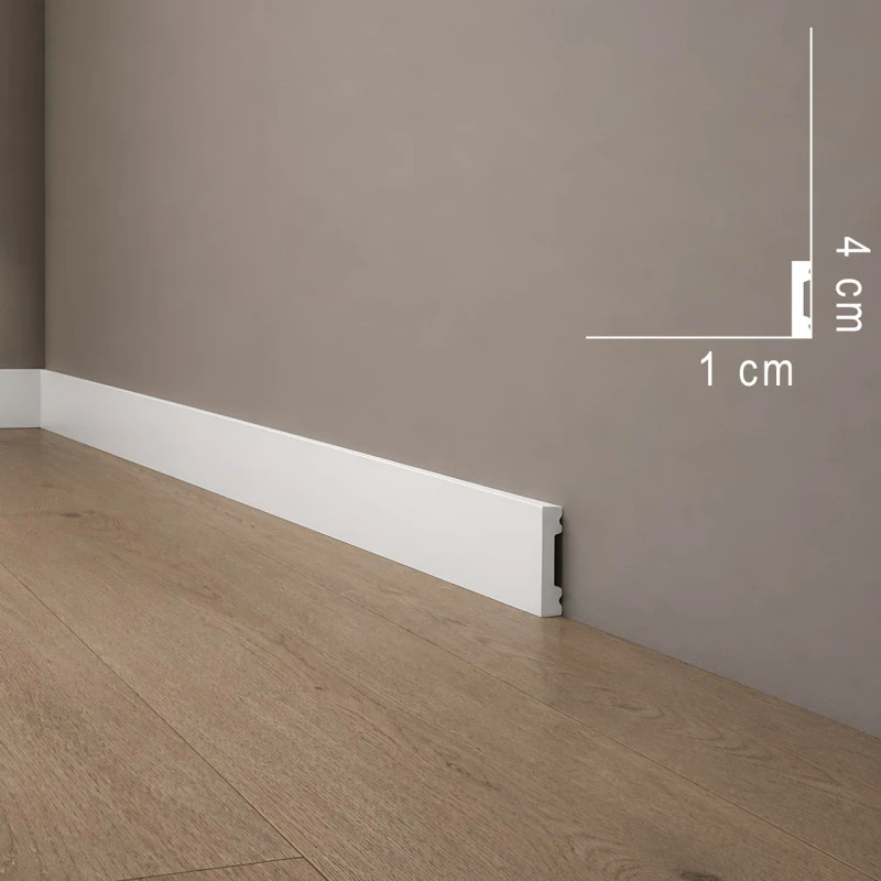 Plinta minimalista 4 x 1 x 200 CM Duropolimer, MD011 Mardom Decor