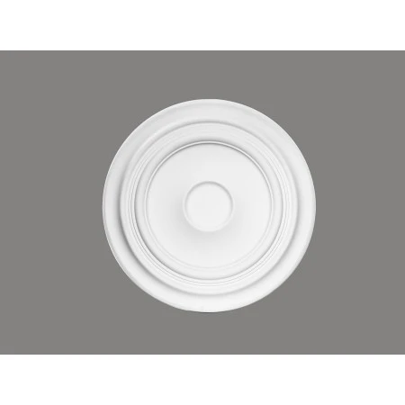 Rozeta spații comerciale, poliuretan, alba, 61,5 cm, B3038