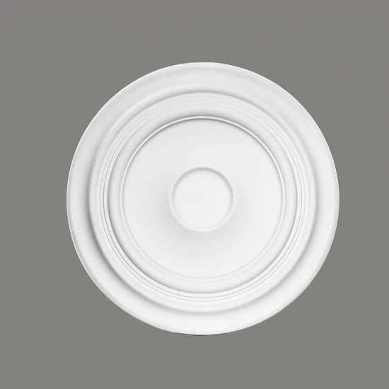 Rozeta spații comerciale, poliuretan, alba, 61,5 cm, B3038